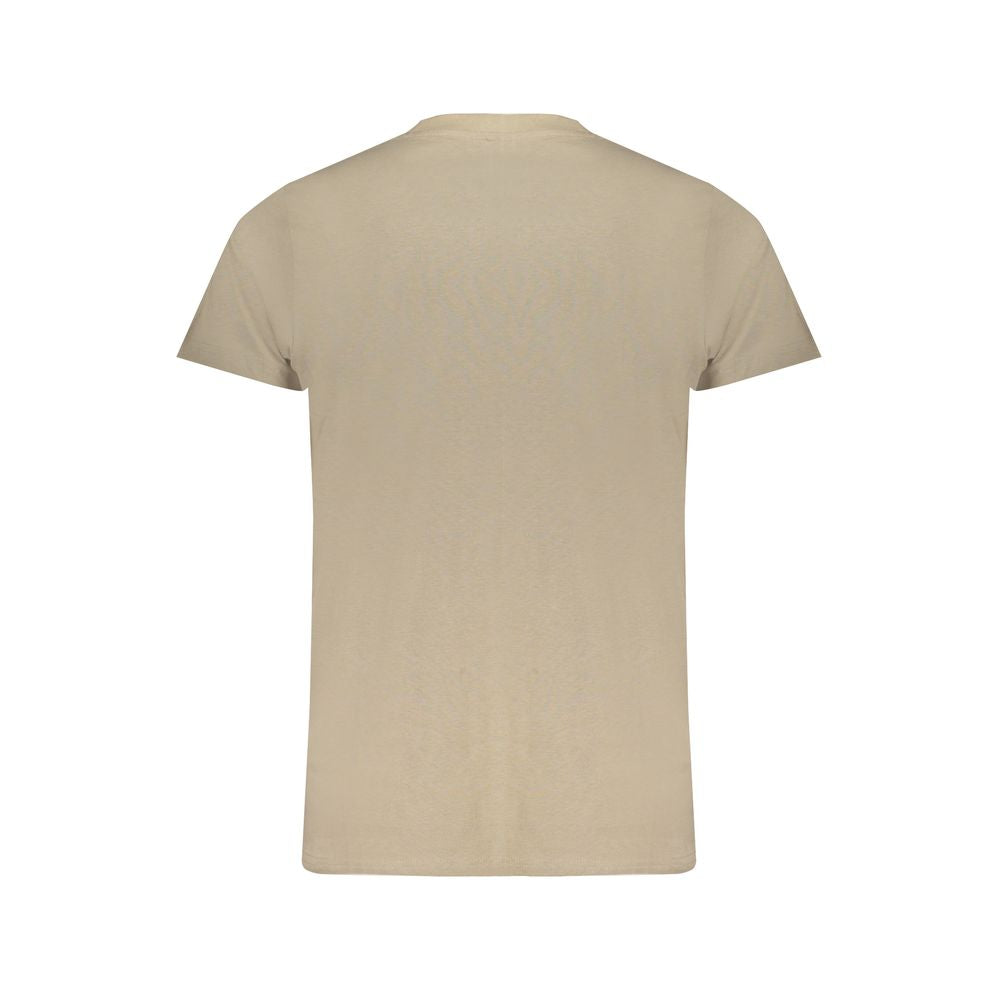 Tricou bej din bumbac