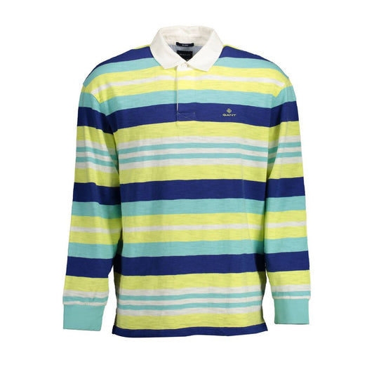 Tricou polo galben din bumbac pentru bărbați