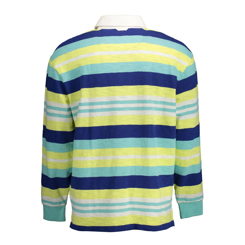 Tricou polo galben din bumbac pentru bărbați