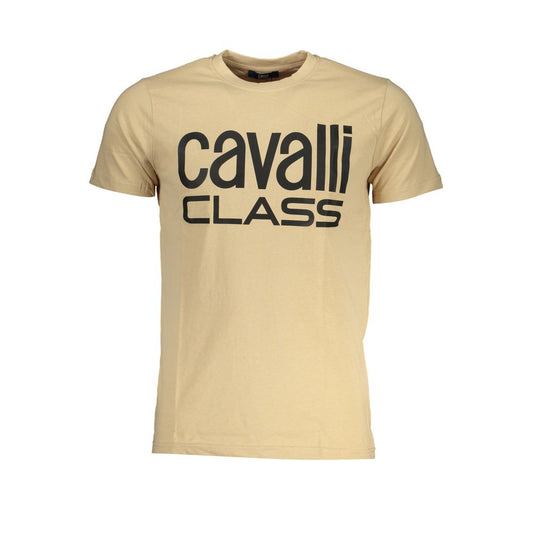 Tricou bej din bumbac