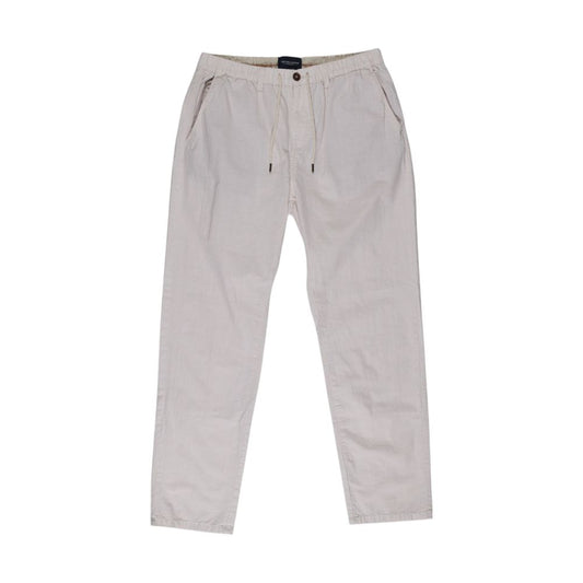 Beige Cotton Pant